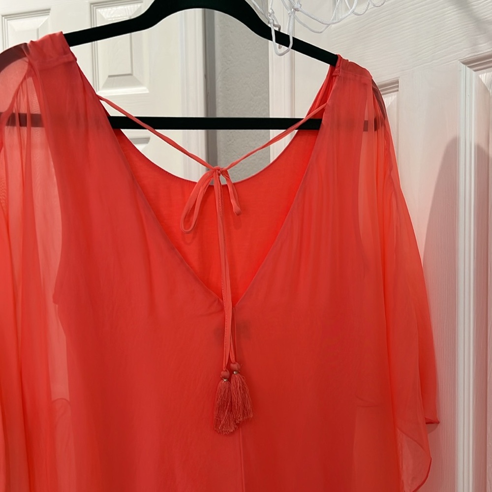 Stunning Tommy Bahama lanai “cape dress” - EUC - size S - Picture 3 of 5